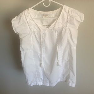 Embroidered White Blouse